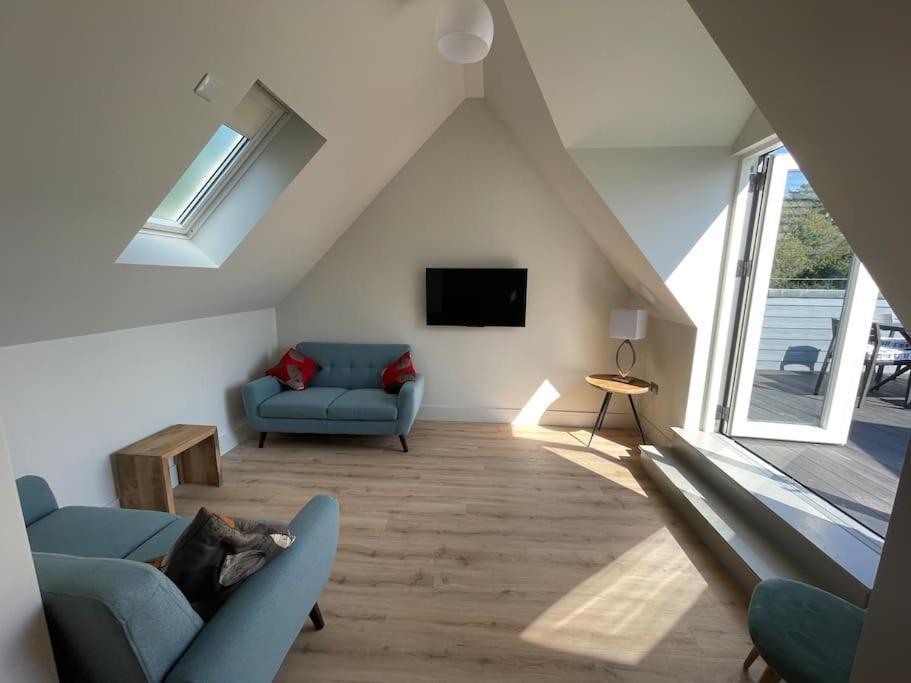 Crow'S Nest, Polperro Apartment Bagian luar foto