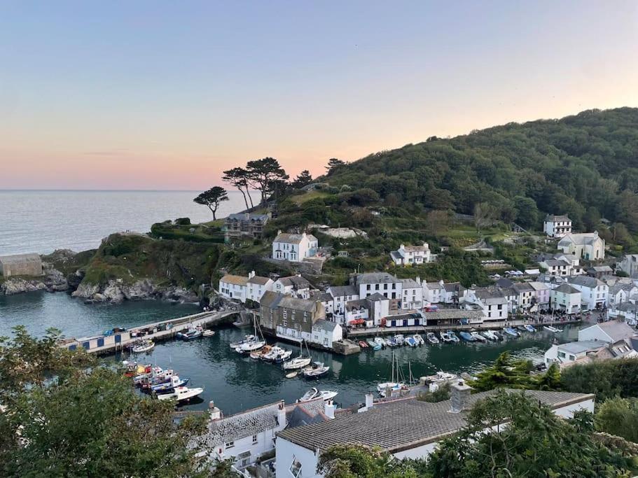 Crow'S Nest, Polperro Apartment Bagian luar foto